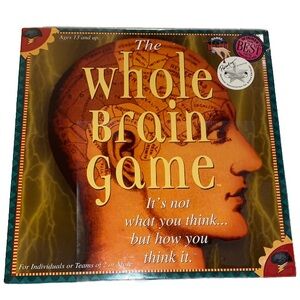 The Whole Brain Game It's Not What You Think but How You Think